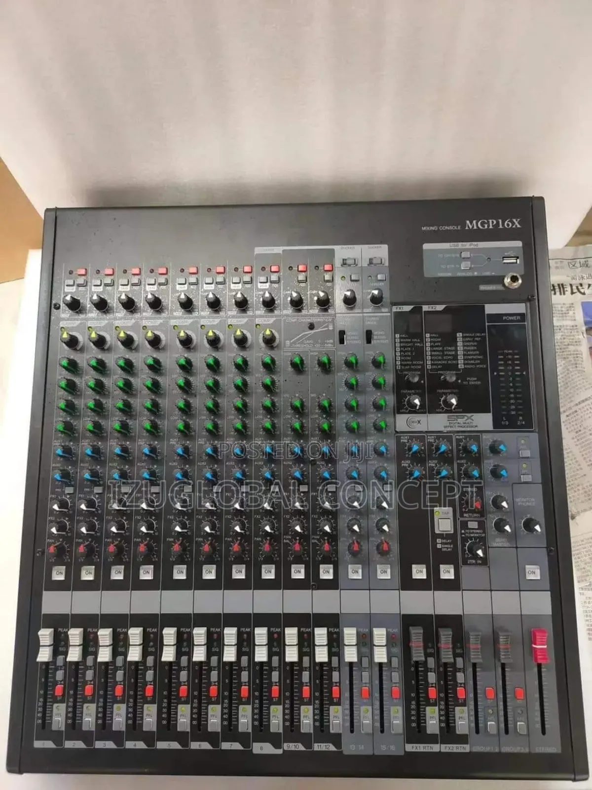 Yamaha Mgp16x 16 Channel Premium Mixing Console