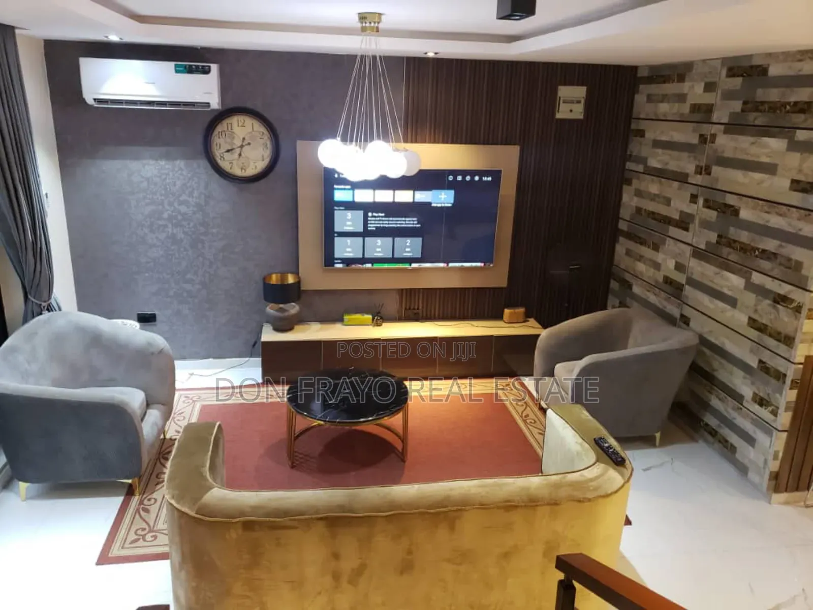 3 Beds Short Let Apt in Ikolaba Estate Near Bodija