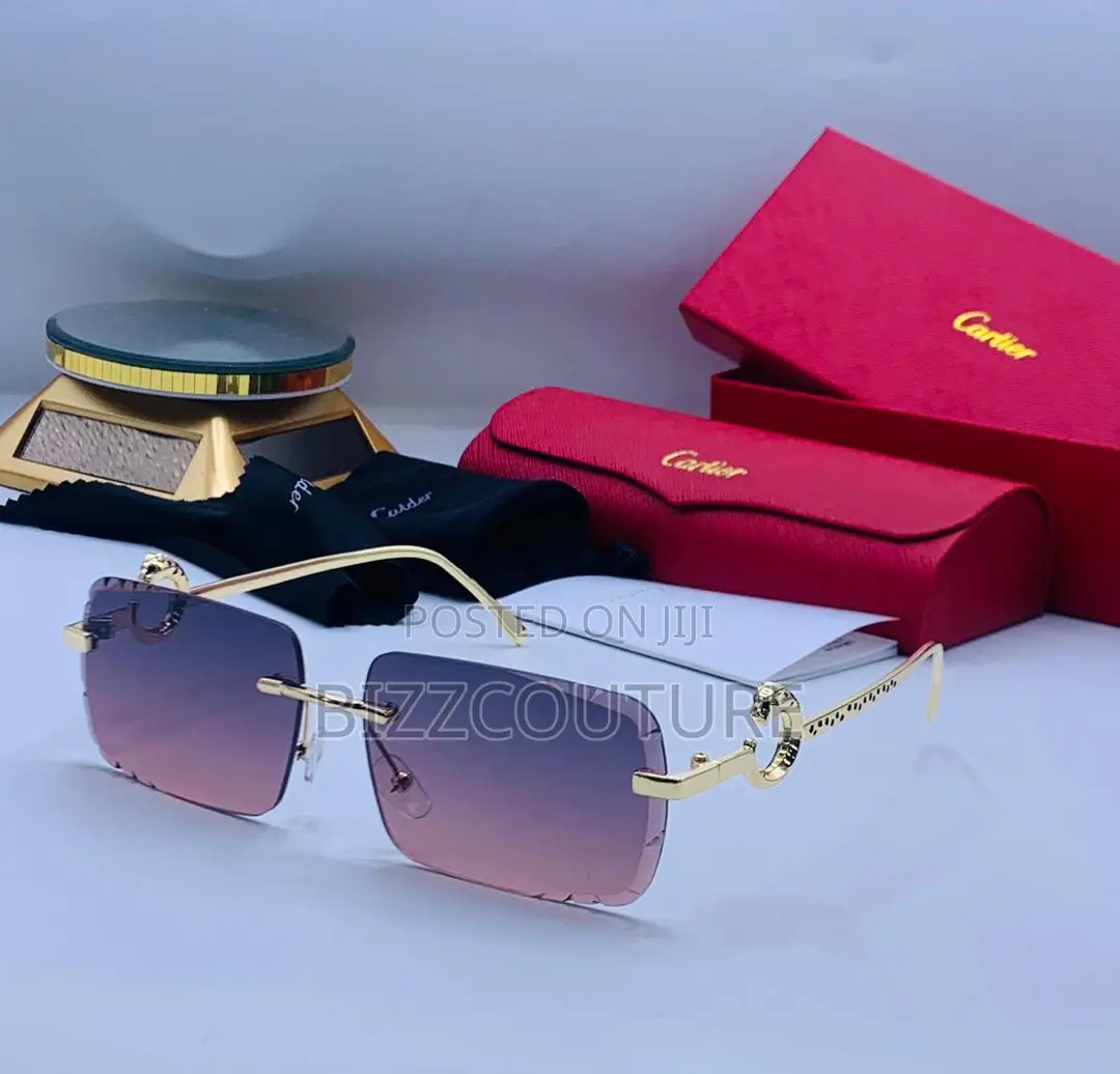 Original Cartier Gold Sunglasses Is Available in Store Now