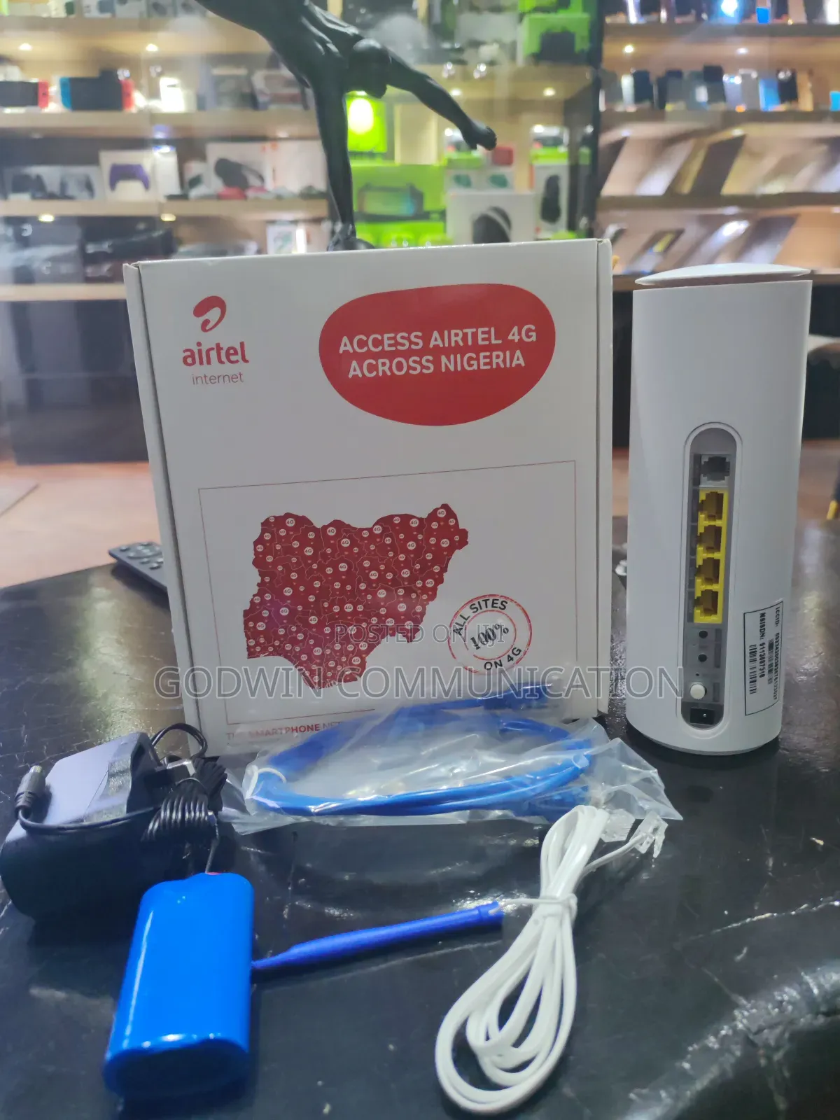 Airtel Internet Router Wifi With Free Unlimited 1 Month Data