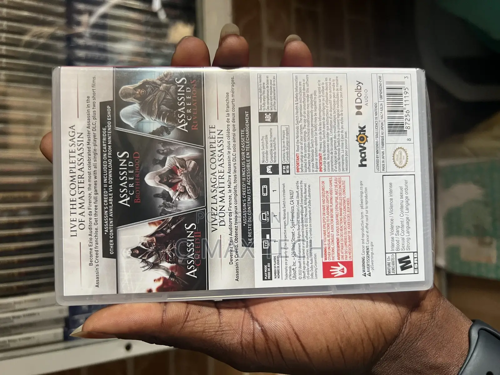 Nintendo Switch Assassin’S Creed the Ezio Collection