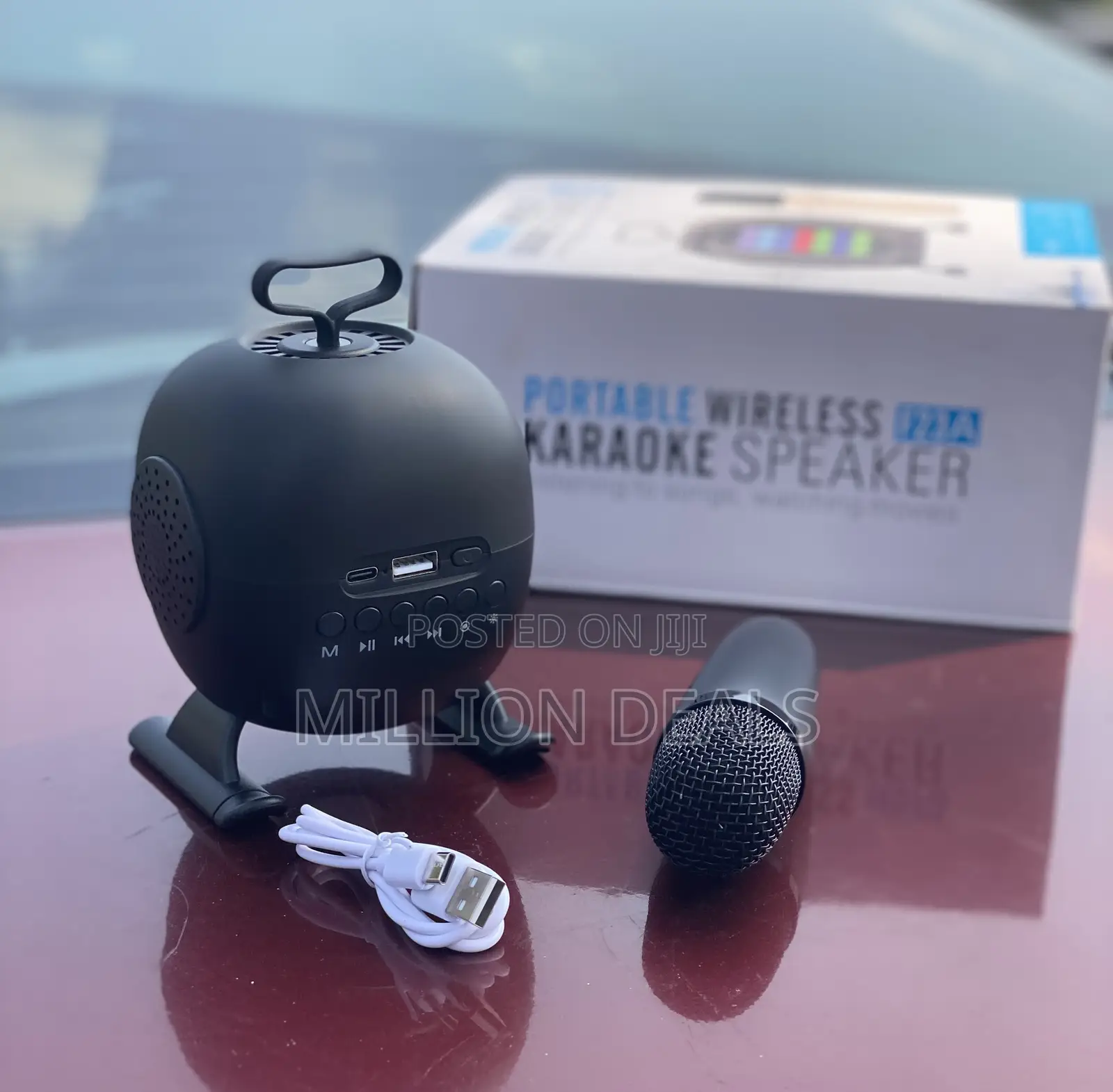 Unique Classic Wireless Portable Karaoke Speaker