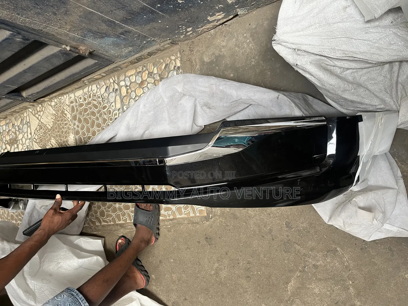 Toyota Prado 2018/2020 Front Bumper Spoiler / Padded