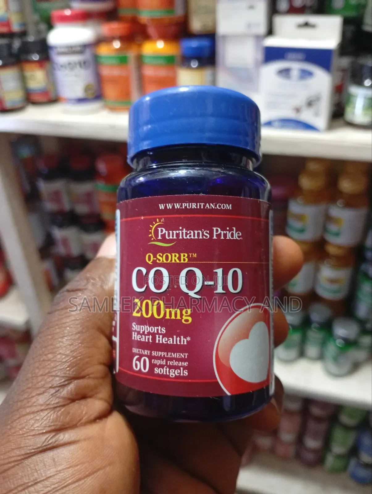 Puritan's Pride Coq10 200mg -60softgel