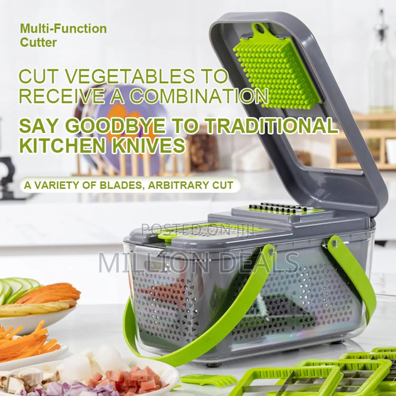Vegetable Chopper 22 In 1 Multifunctional Food Grater
