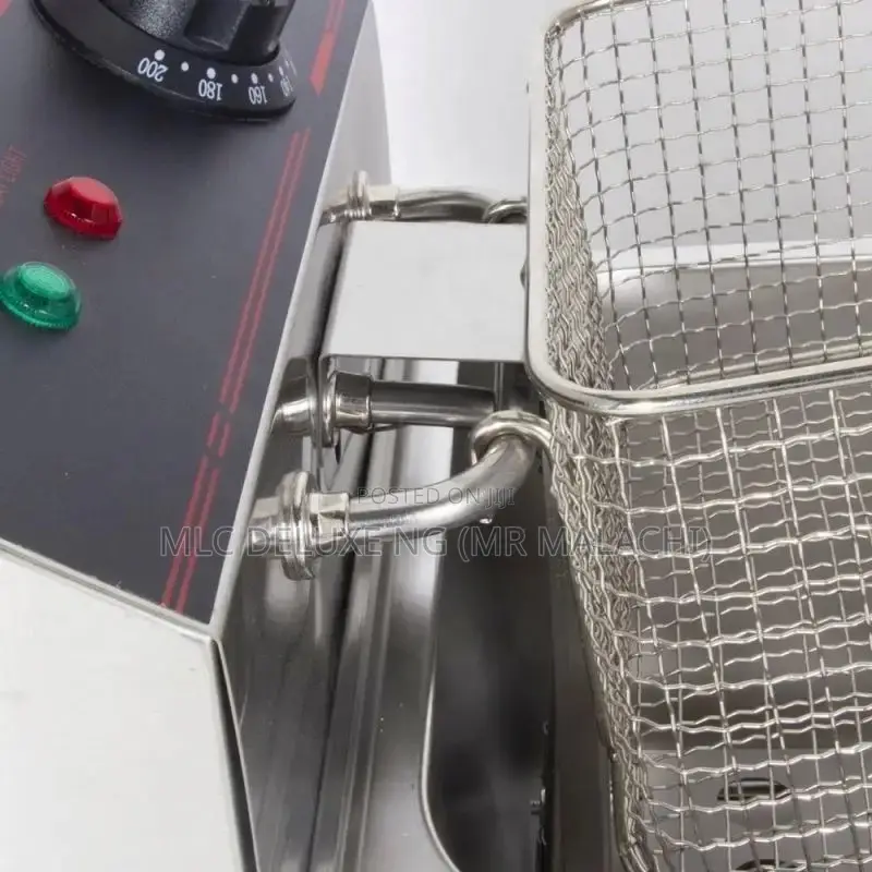Single Tank Electric Kitchen Deep Fryer (Stainles)Chip Fries