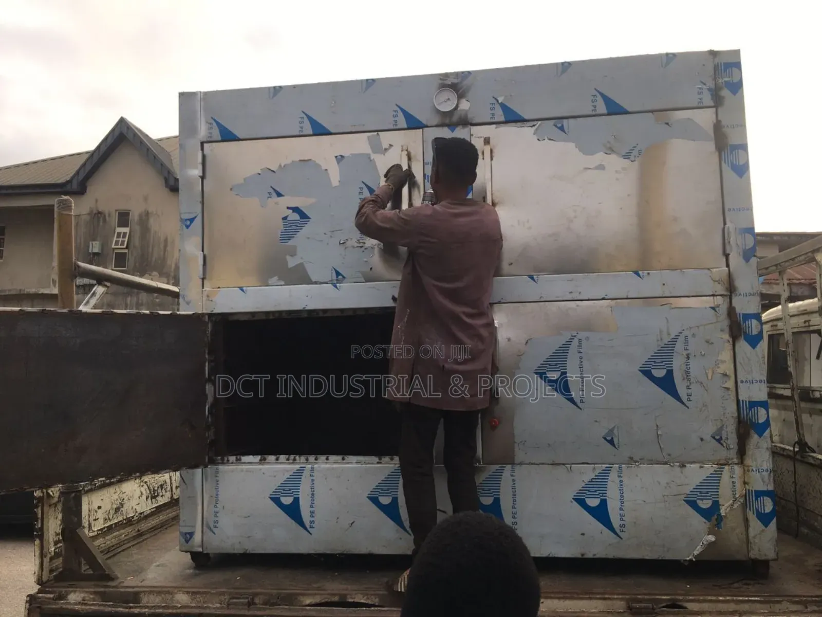Industrial Bread Oven Gas Fired With Fan