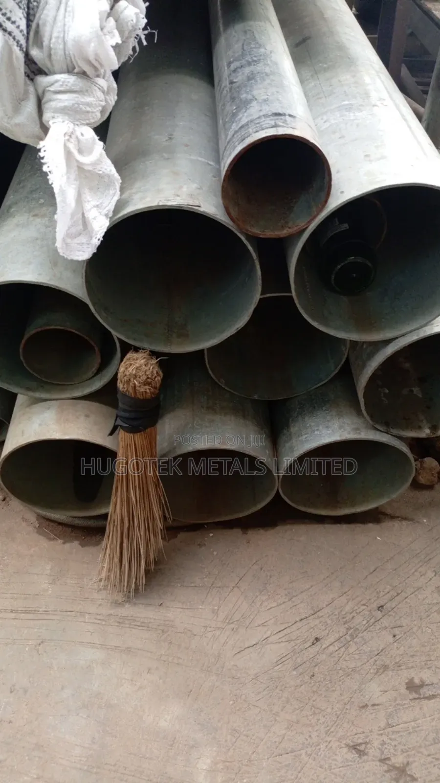 8 Inches Galvanized Pipe (2mm,3mm, 4mm)