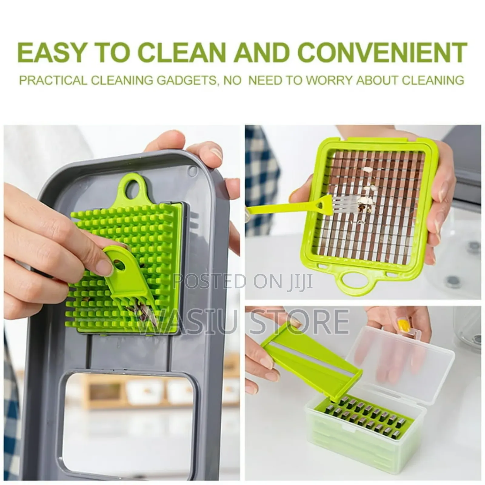 22 in 1 Pro Food Chopper, Kitchen Vegetable Slicer Cutter