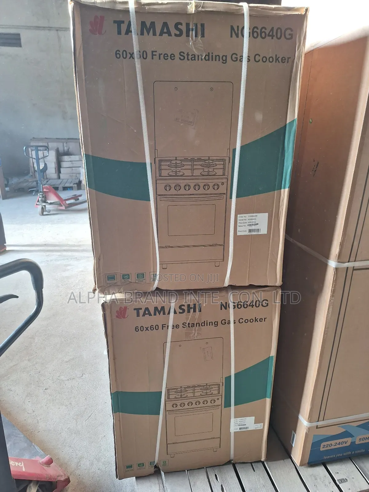 Tamashi 60cm by 60cm Gas Cooker