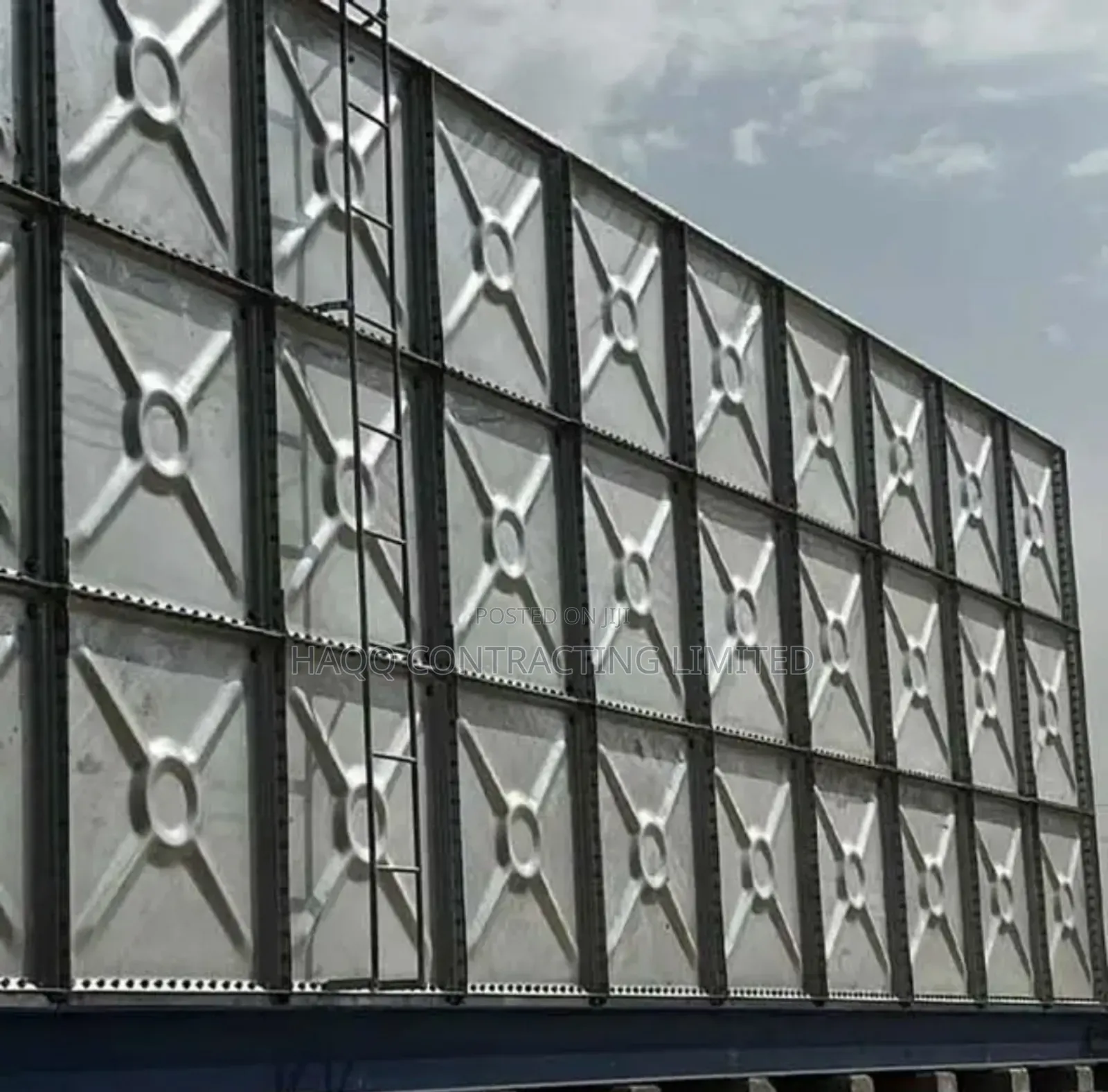 Hot Deep Galvanized, Braithwaite Pressed Steel Water Tank
