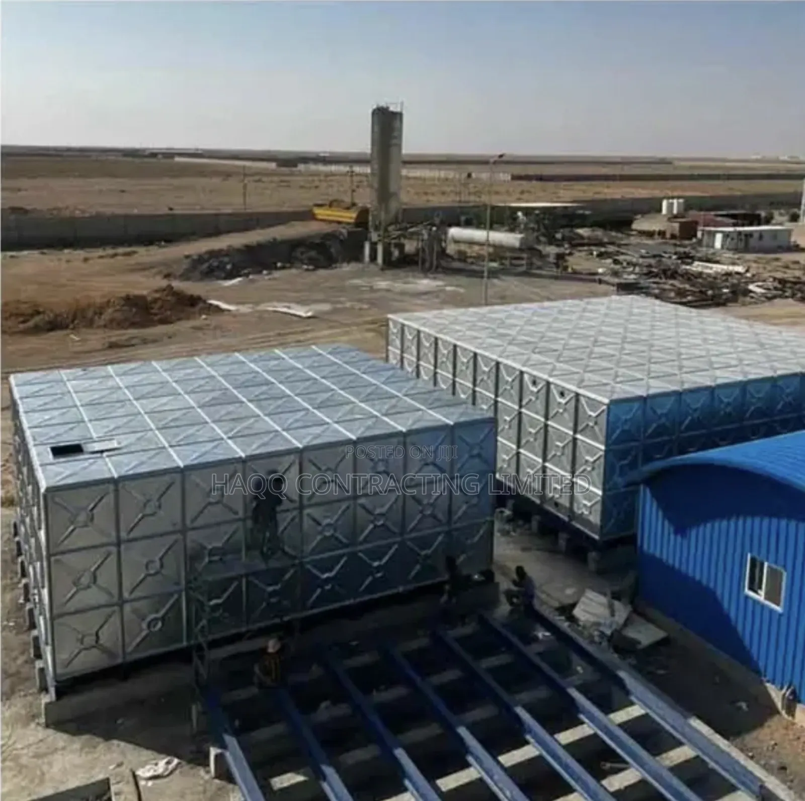 Hot Deep Galvanized, Braithwaite Pressed Steel Water Tank
