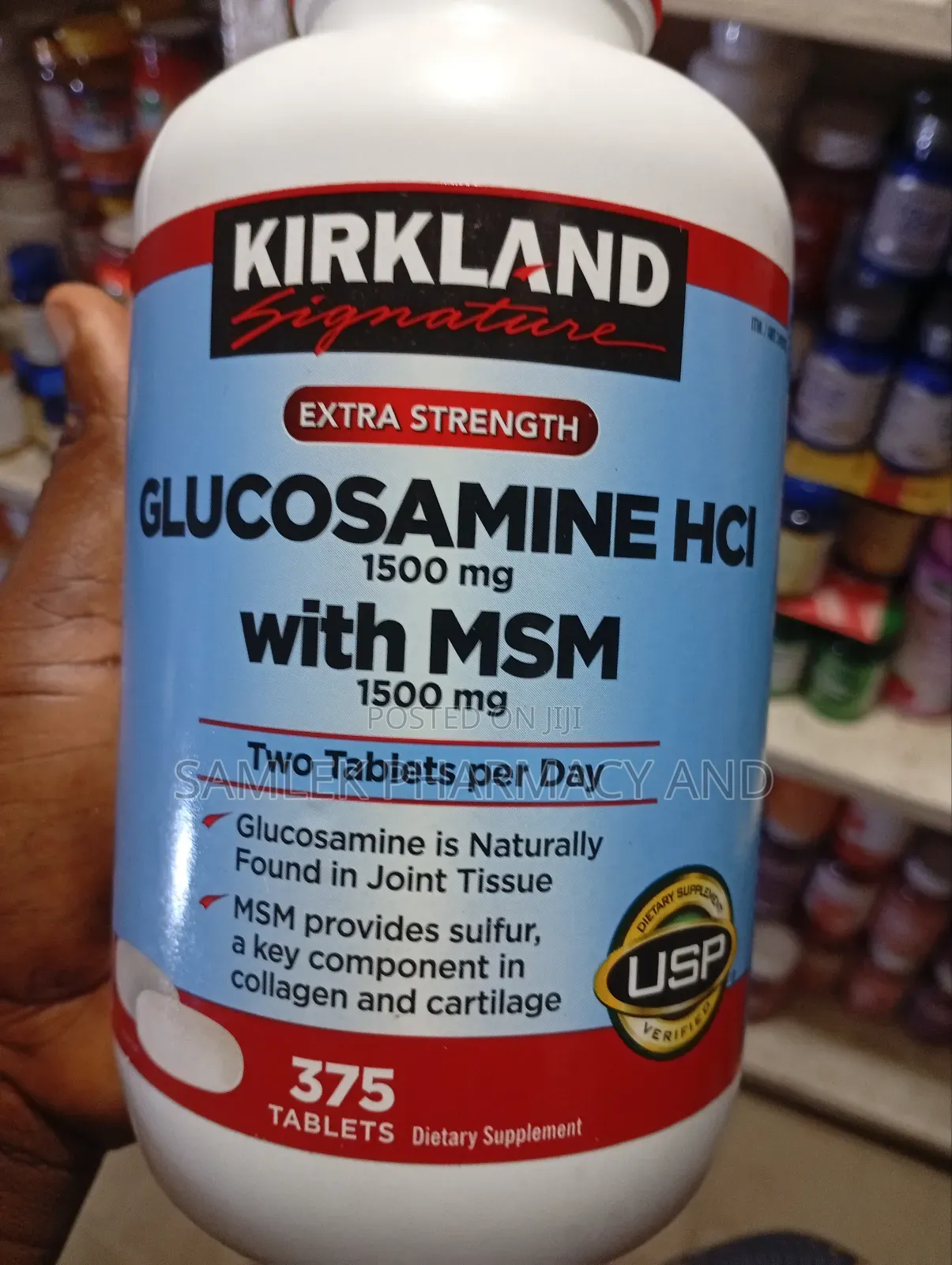 Kirkland Extra Strength Glucosamine 1500mg With Msm 1500mg