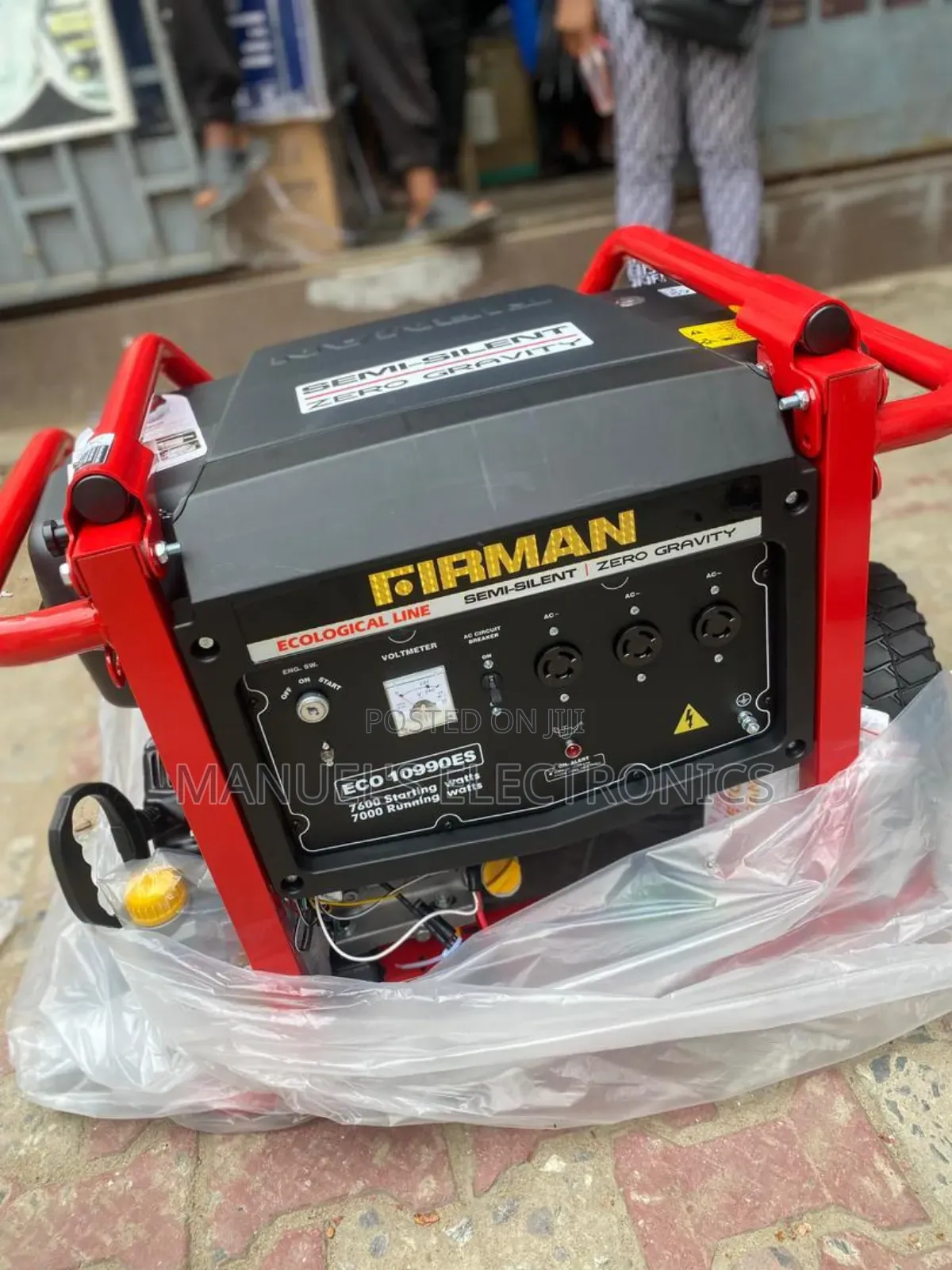 Here Is Your Firman Eco10990e2 7.6kva Petrol Gen 100% Copper