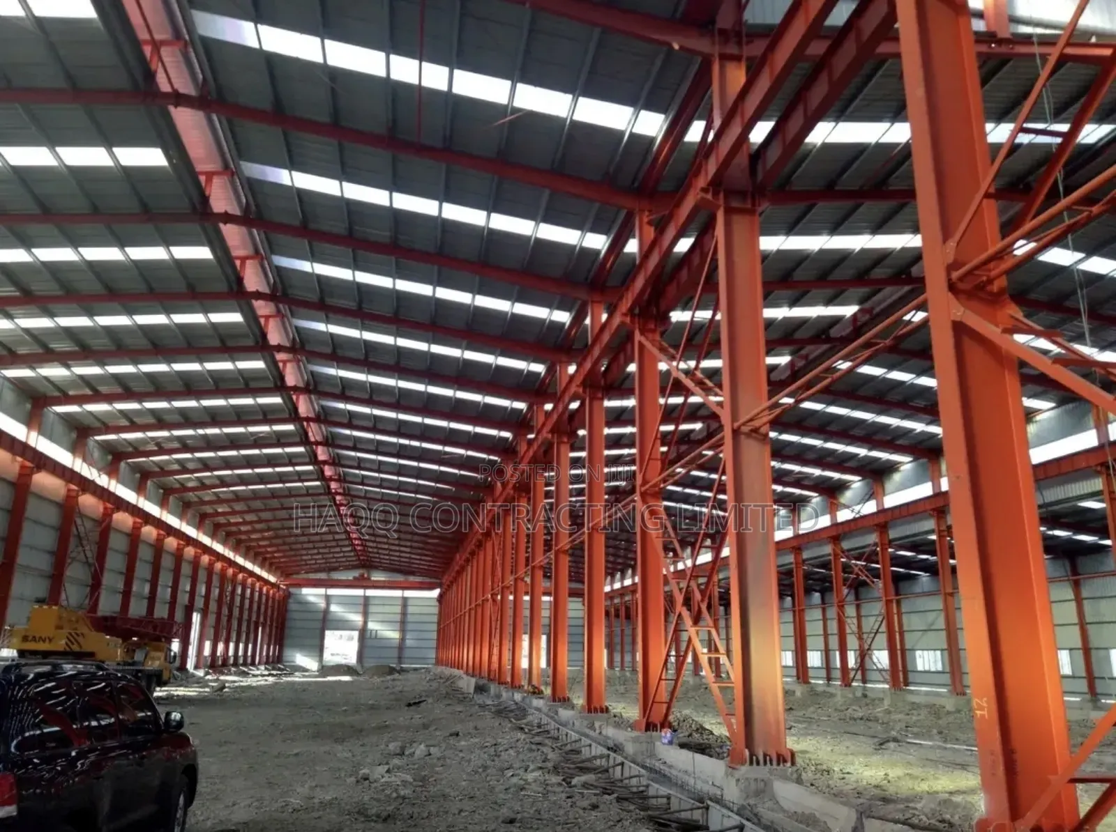 Warehouse, Factory Construction, Plant Building