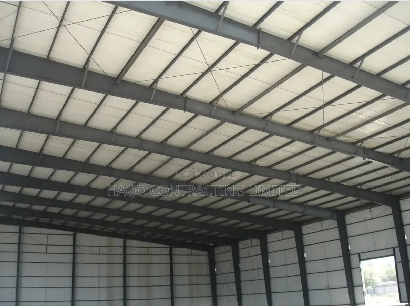 We Construct Steel Structure Factory and Warehouse