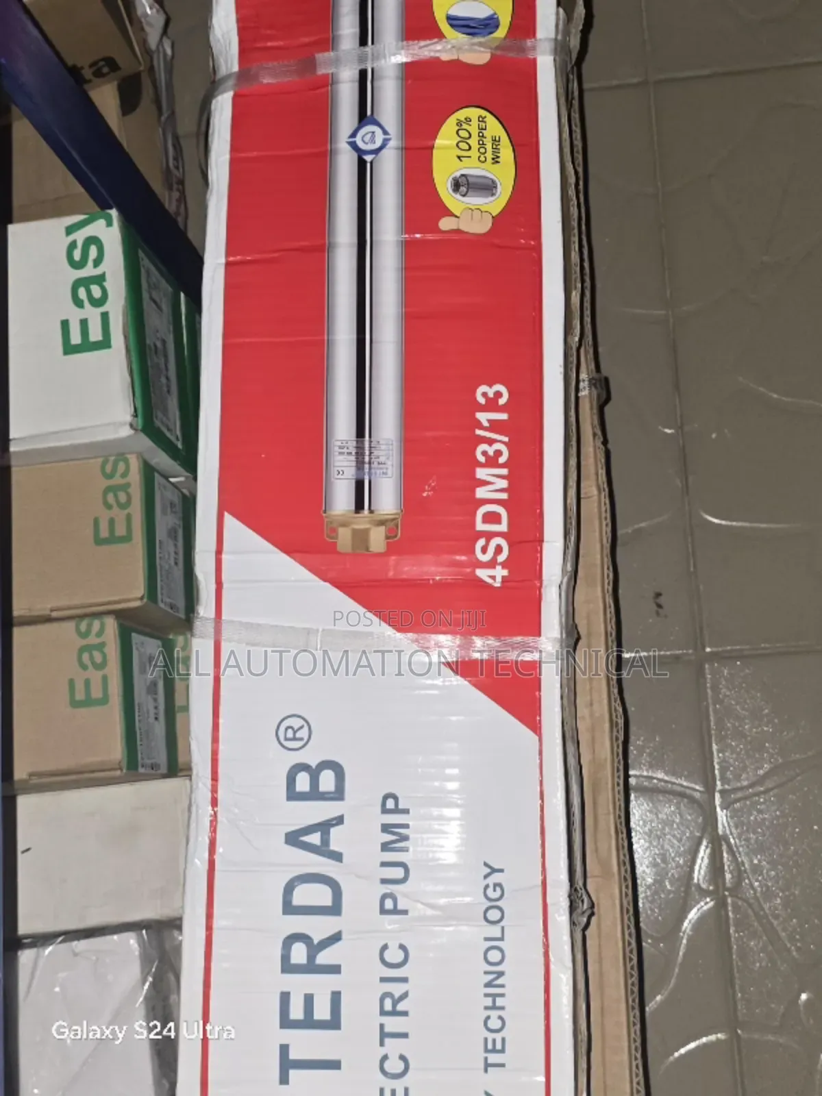 Interdab Submersible Water Pump 1hp | 4sdm3/13