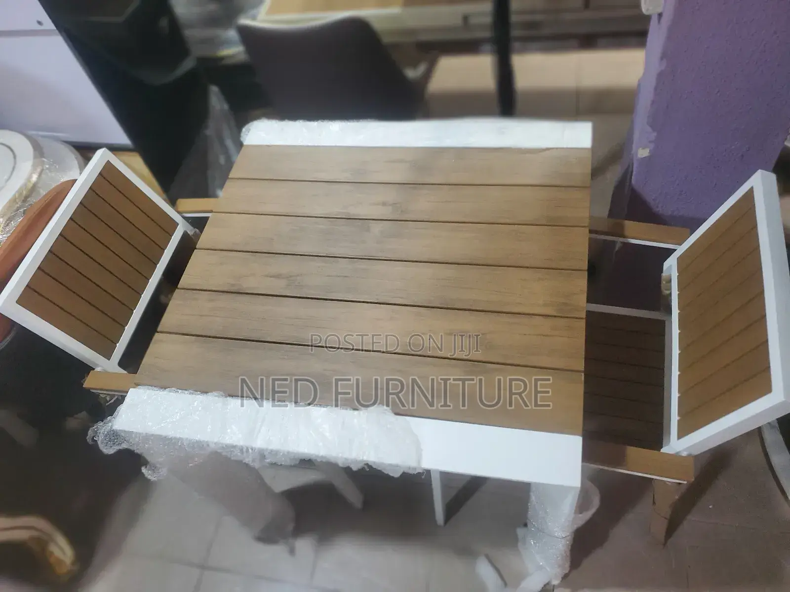 Outdoor Iron Chair by 4 Seaters