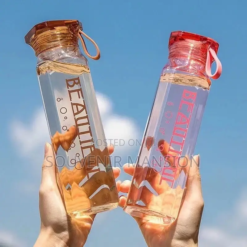 550ml Glass Water Bottle