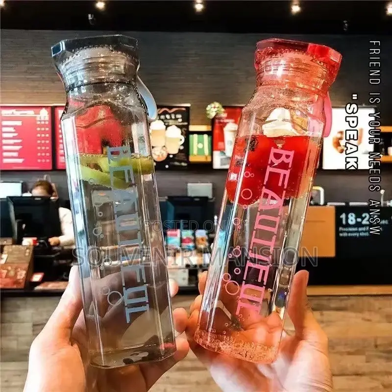 550ml Glass Water Bottle