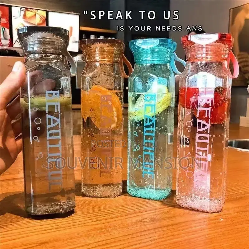 550ml Glass Water Bottle