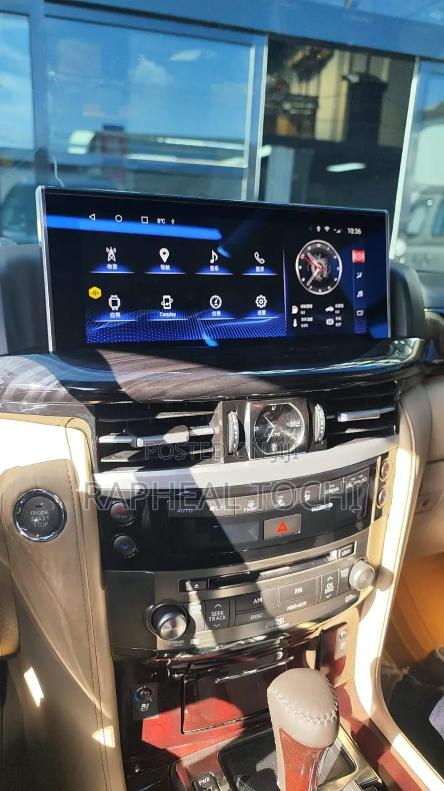 Lexus Lx570 2008-2015 Upgrade 2022 Android Player