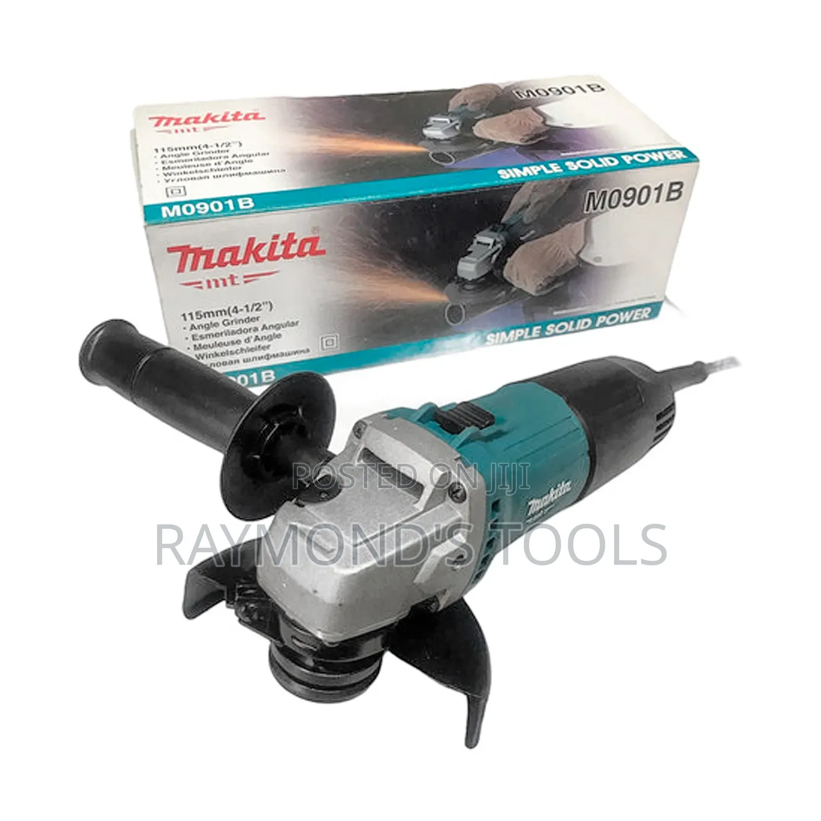 Makita M0901B MT Blue 220V 4.5 In. Angle Grinder (115mm)