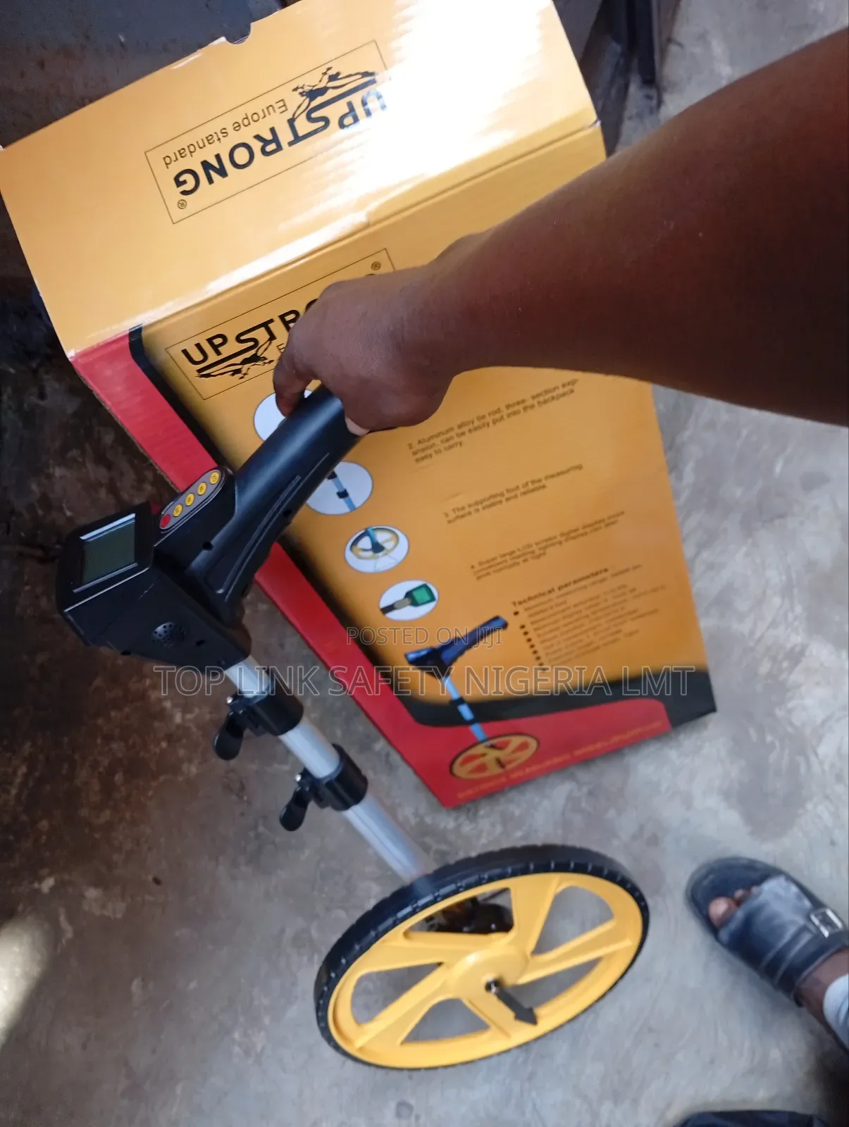 Digital Measuring Wheel AI. Voice