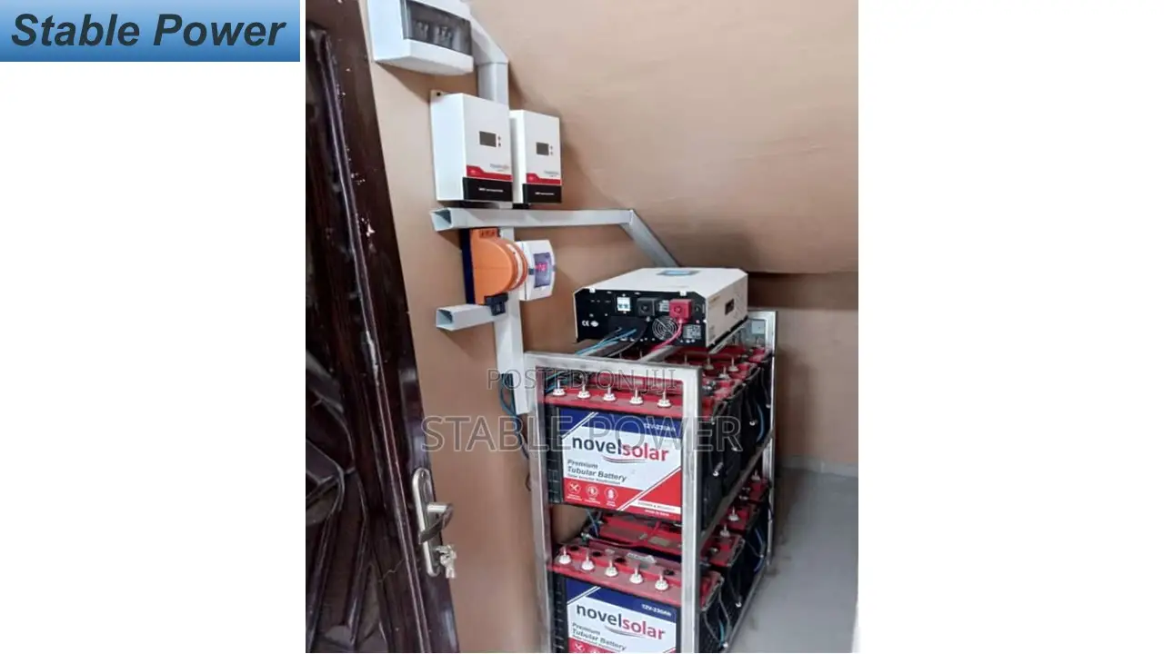 10kva Inverter Installation With 8 Batteries