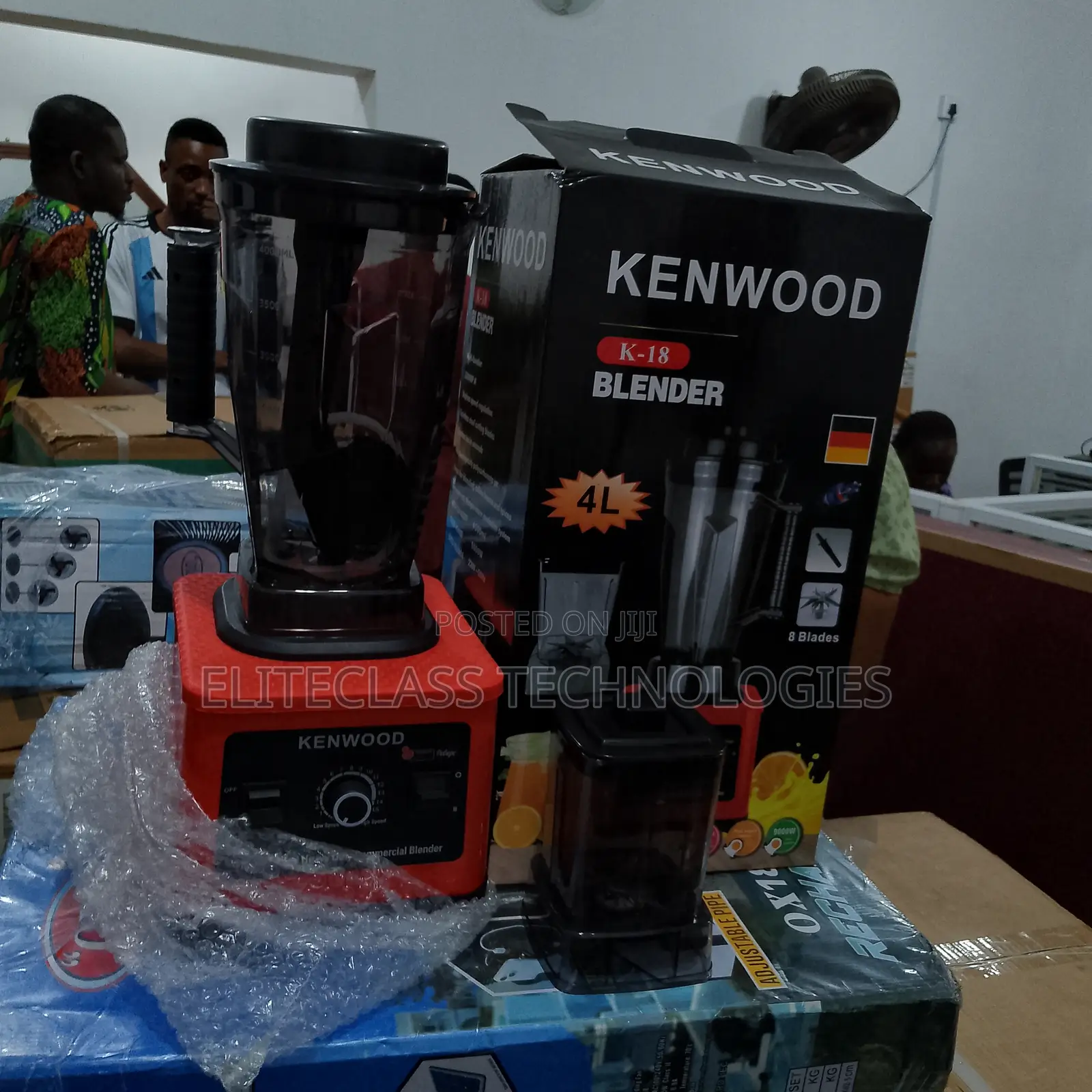 Blending Brilliancekenwood 4L 9000W Blender With Double Cup