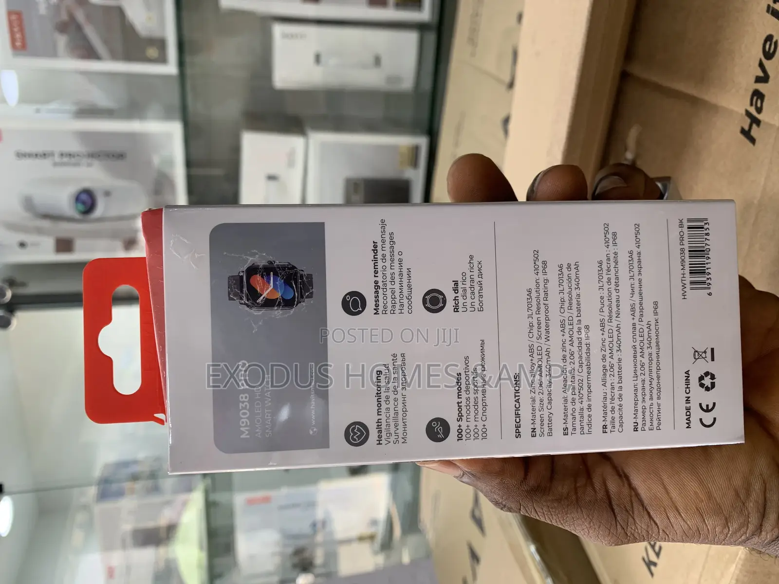 Havit M9038 Pro Amoled HD Smart Watch