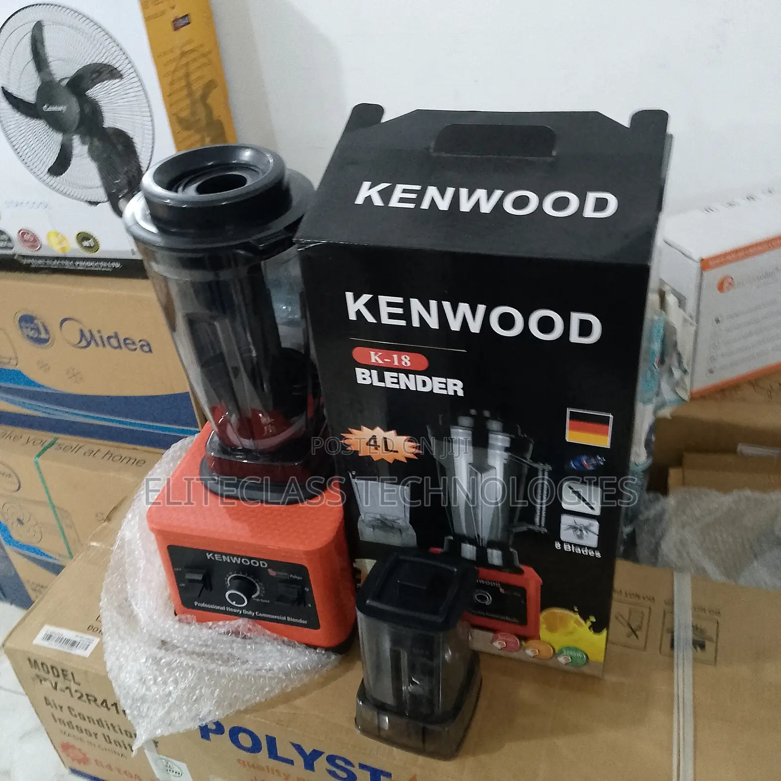 Easy Control Kenwood 4L 9000W Blender With Double Cup