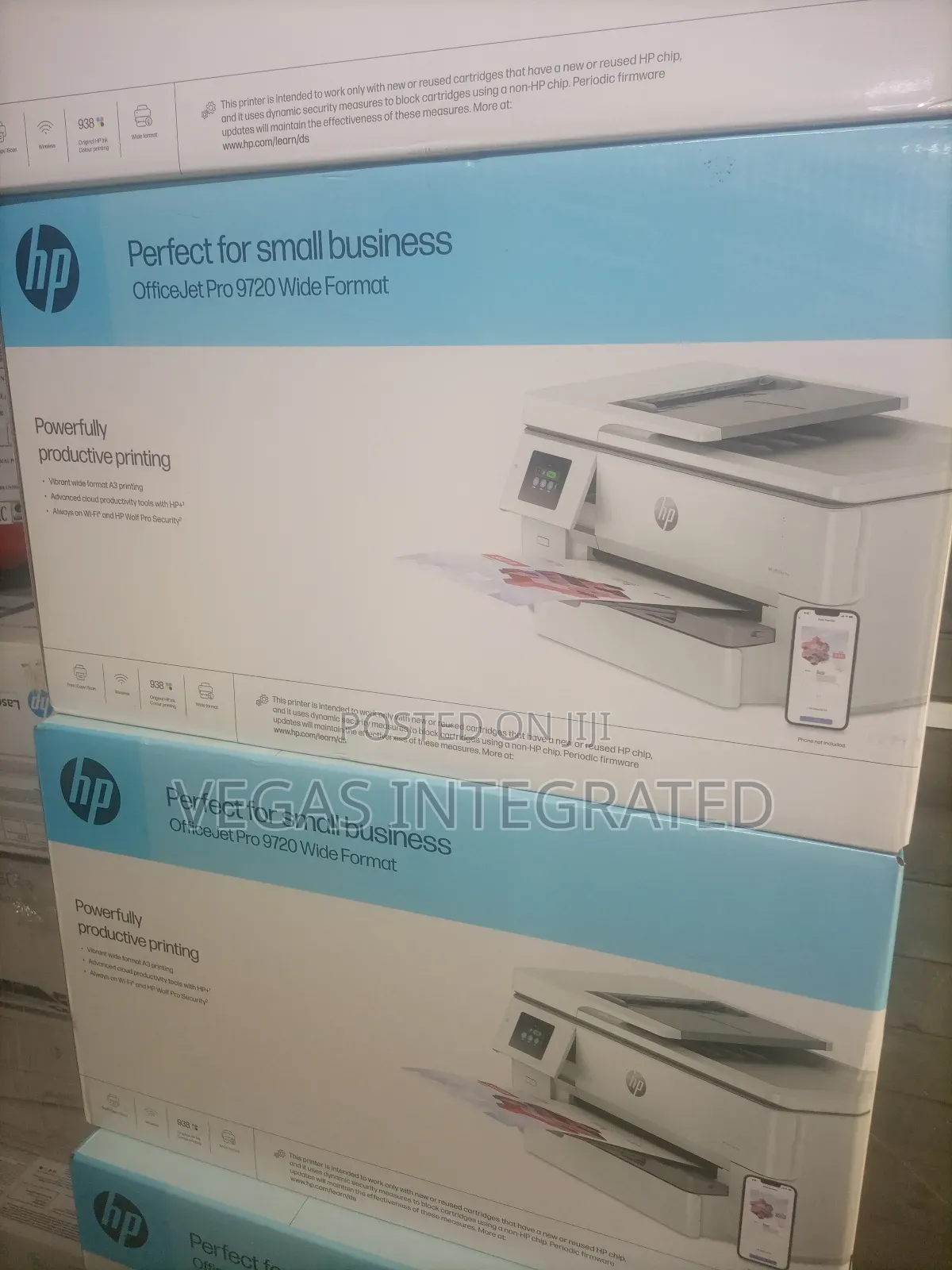 HP Officejet Pro 9720 Wide Format All-in-one Printer