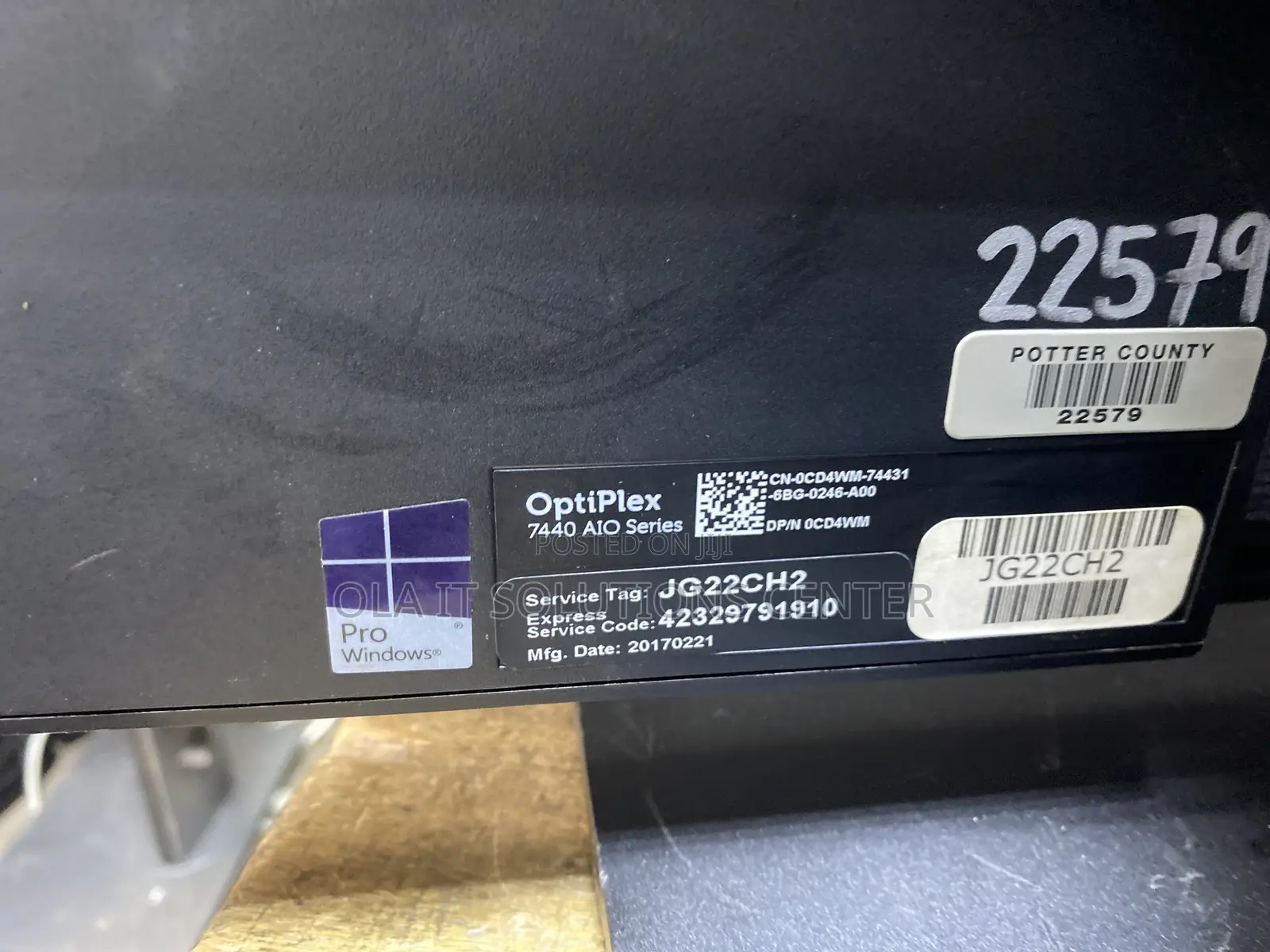 Desktop Computer Dell OptiPlex 7450 8GB Intel Core I5 SSD 256GB