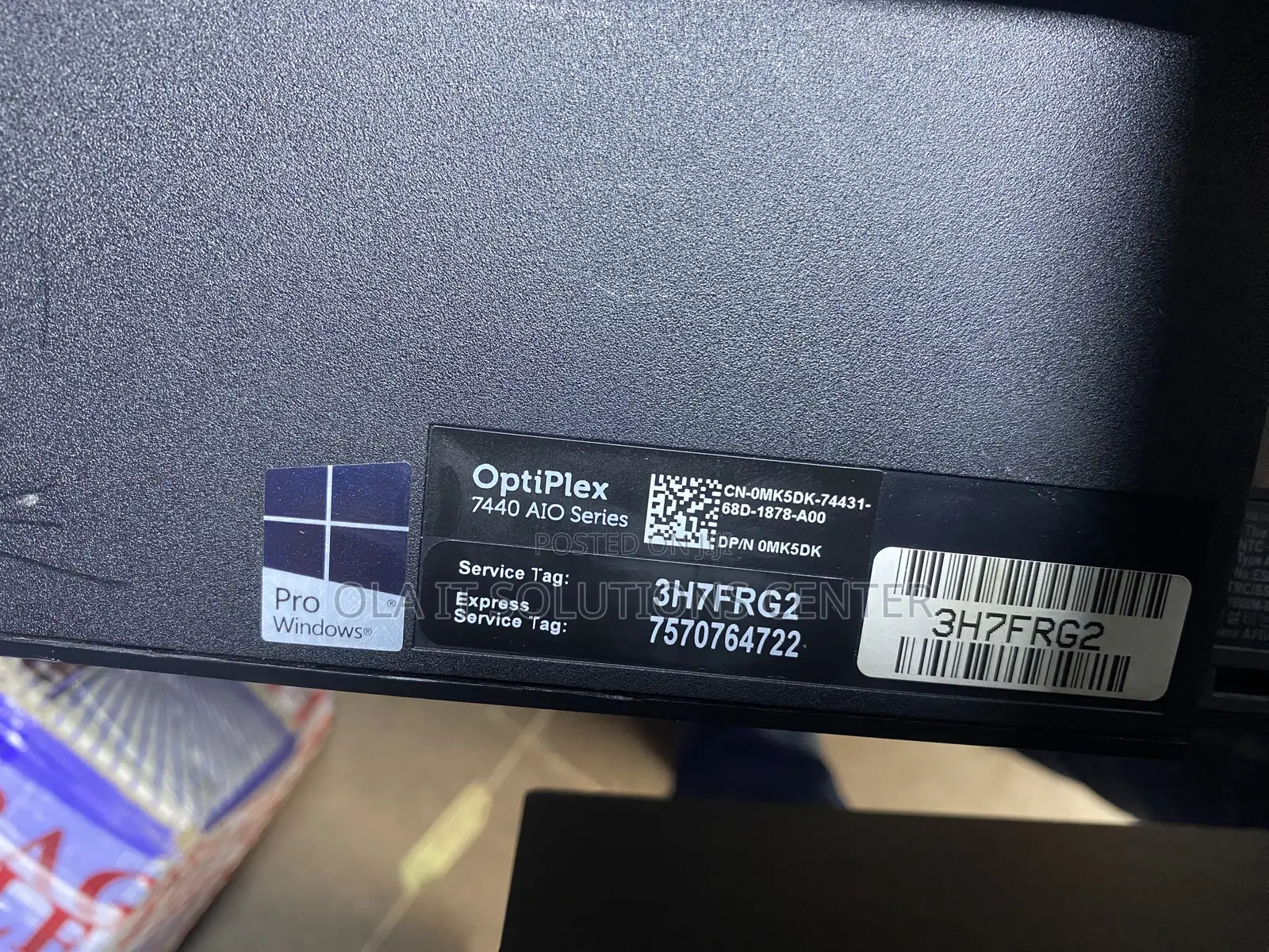 Desktop Computer Dell OptiPlex 7450 8GB Intel Core I7 SSD 256GB