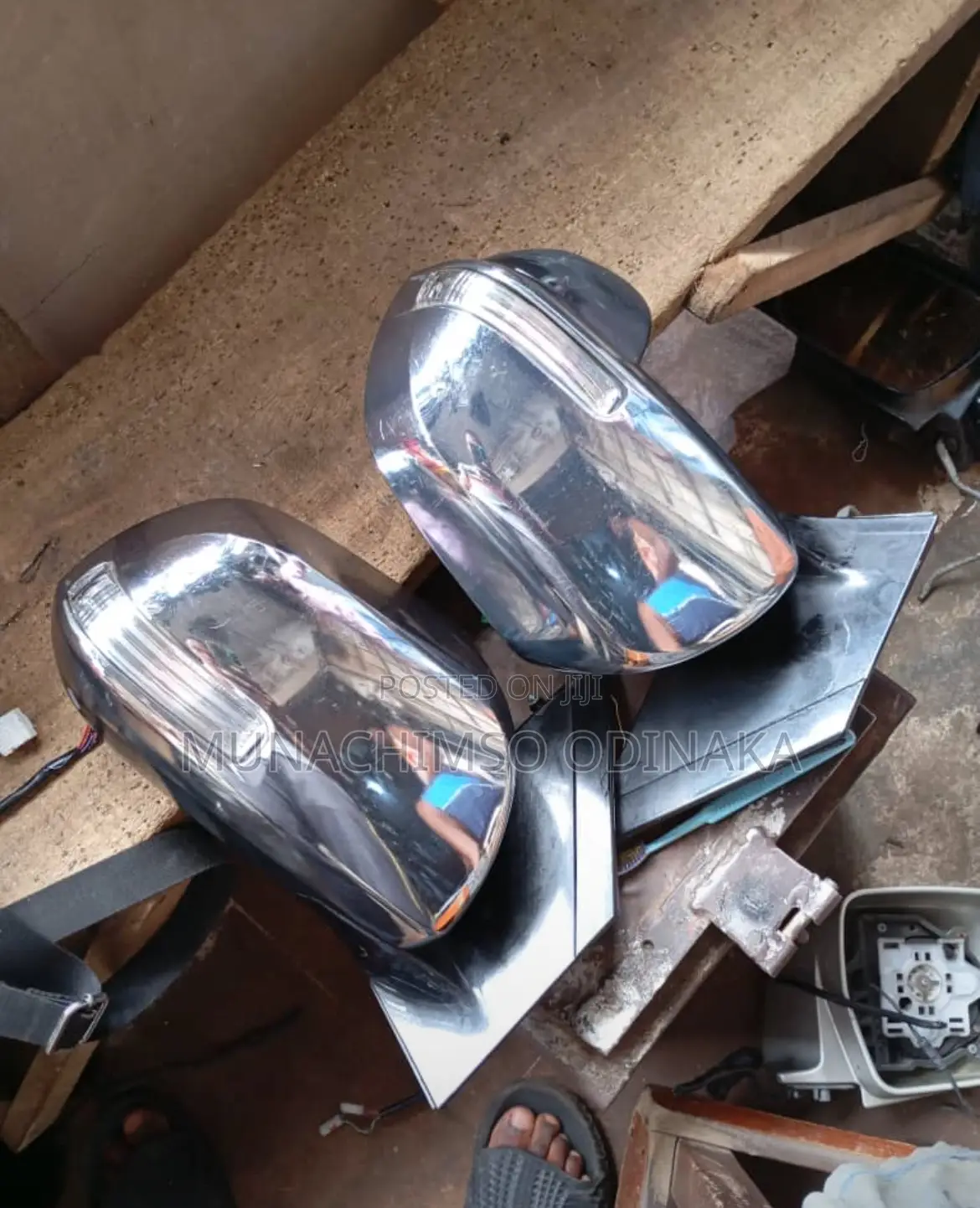 Side Mirror Rx 330 With Reflector Light