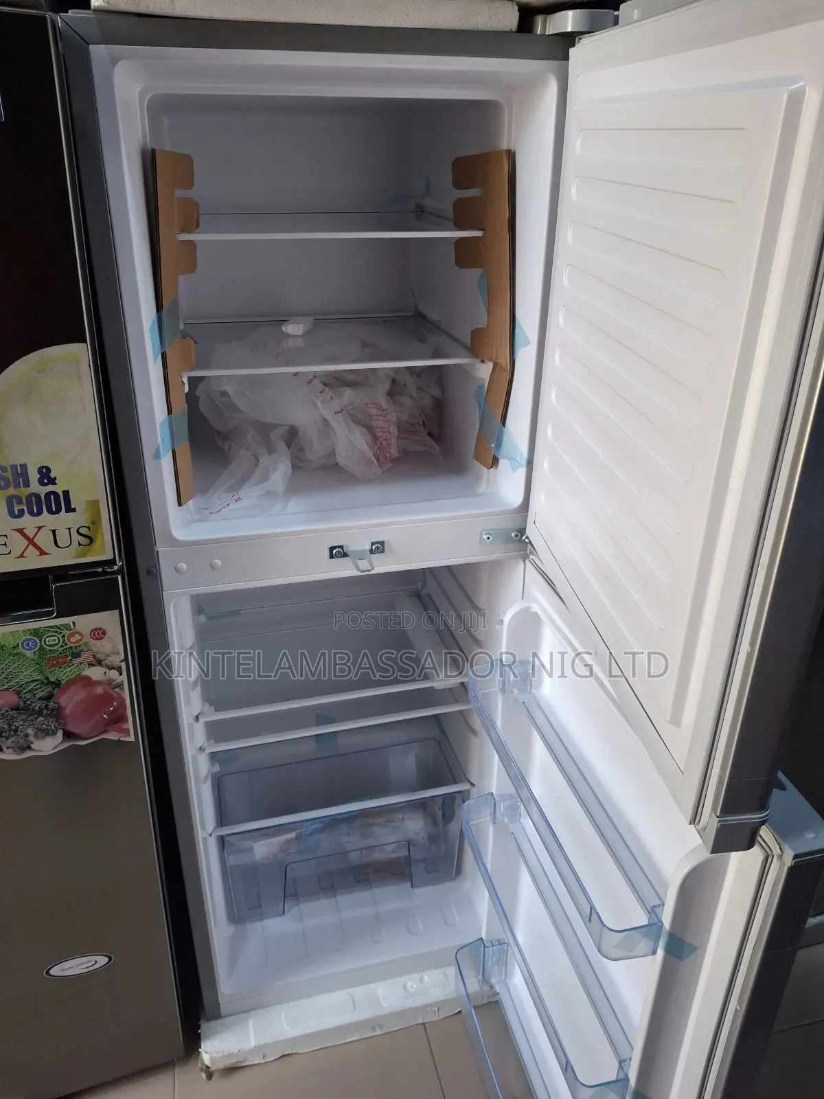 Nexus Double Door Fridge Ns245 -215l