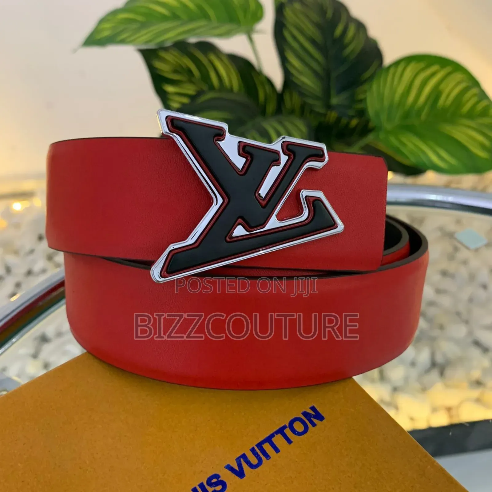 Original Louis Vuitton Leather Belts Available in Store