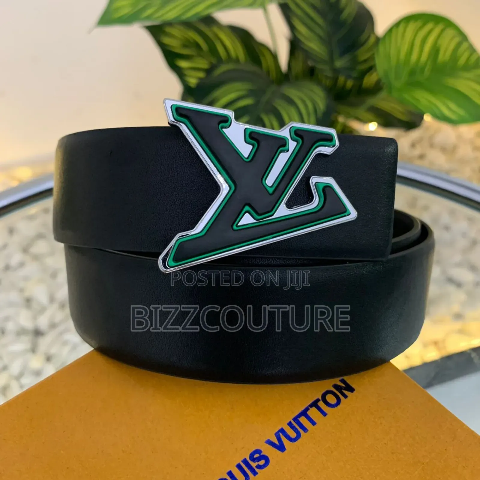 Original Louis Vuitton Leather Belts Available in Store