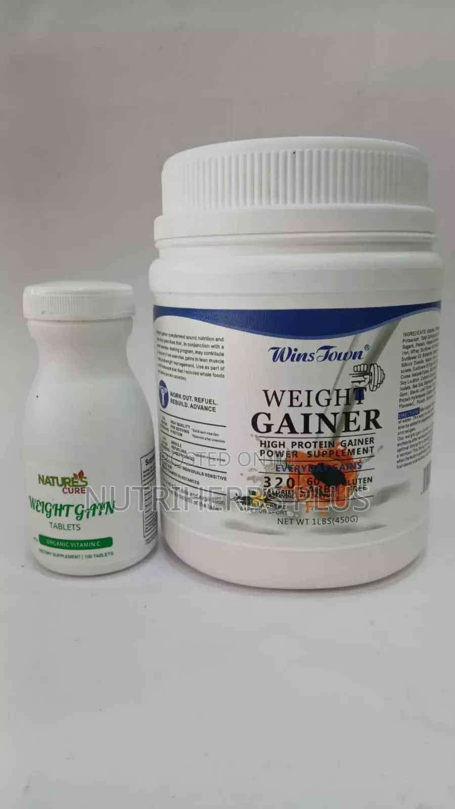 Winstown Weight Gainer + Tablets: For Massive Weight Gain