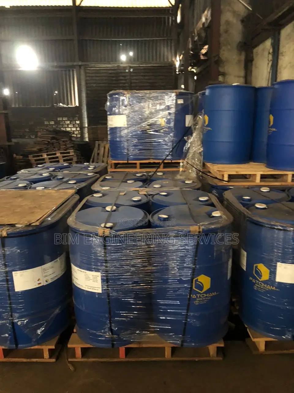 Drums of Xylene Toulene Acrylic