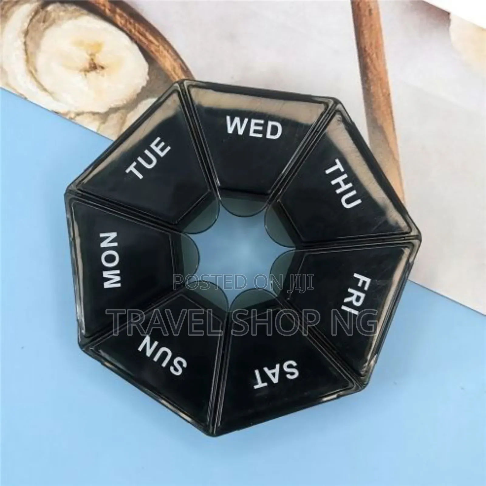 7 | Mini Round | Secure Pill Organizer