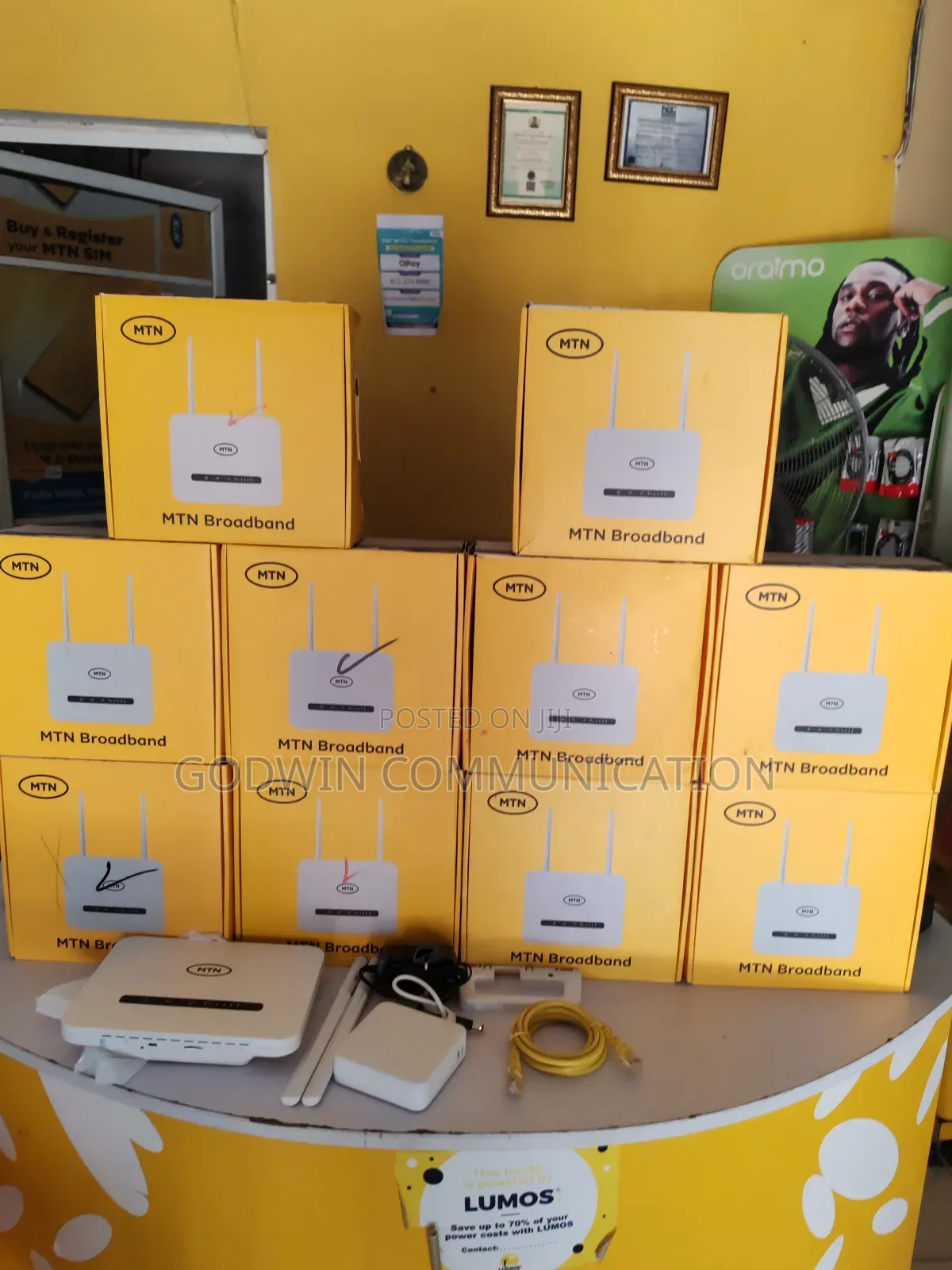Unlock MTN Universal Router Wifi Free 120gb One Month Data