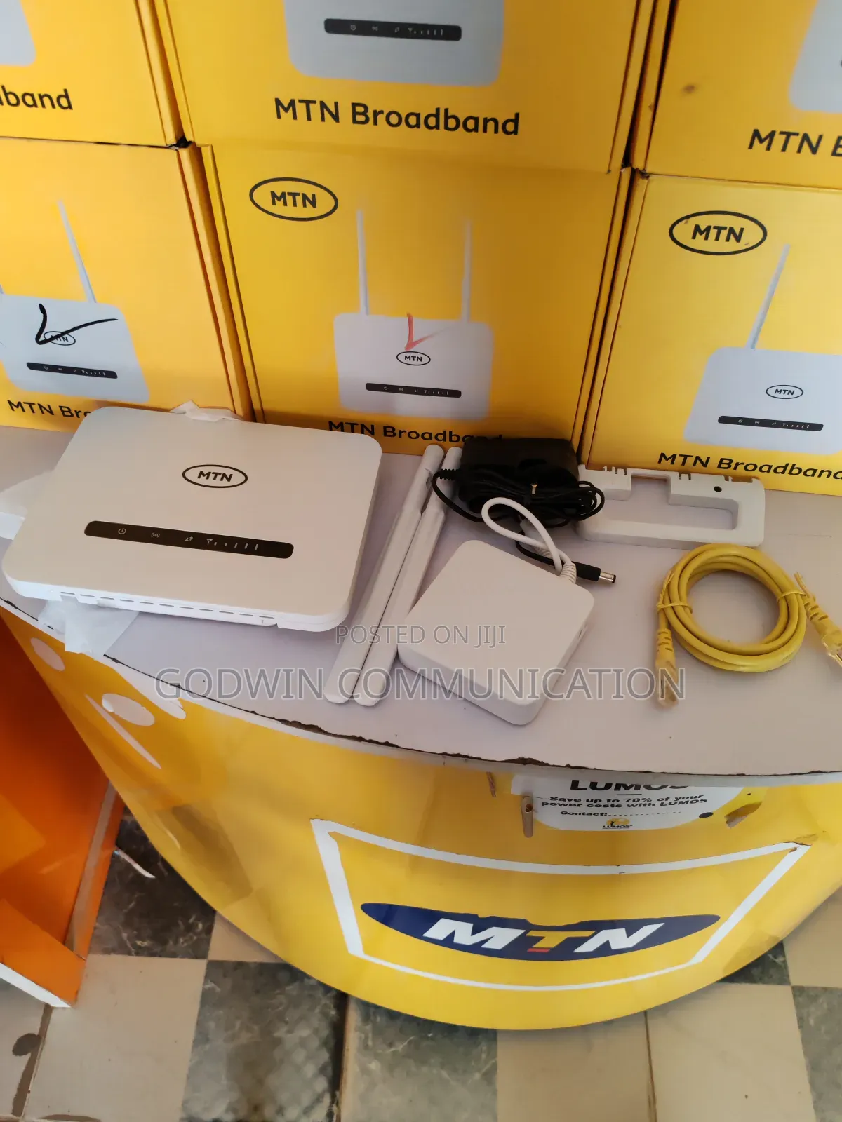 Unlock MTN Universal Router Wifi Free 120gb One Month Data