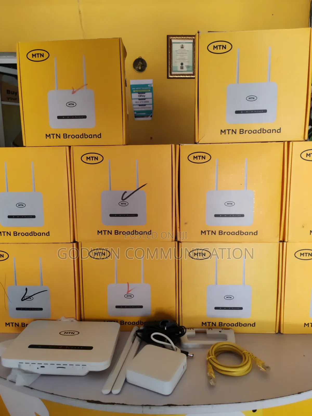 Unlock MTN Universal Router Wifi Free 120gb One Month Data