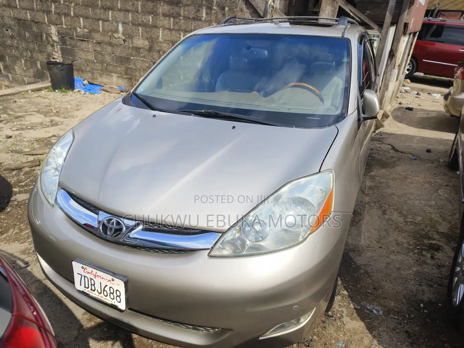 Toyota Sienna XLE Limited AWD 2006 Gold