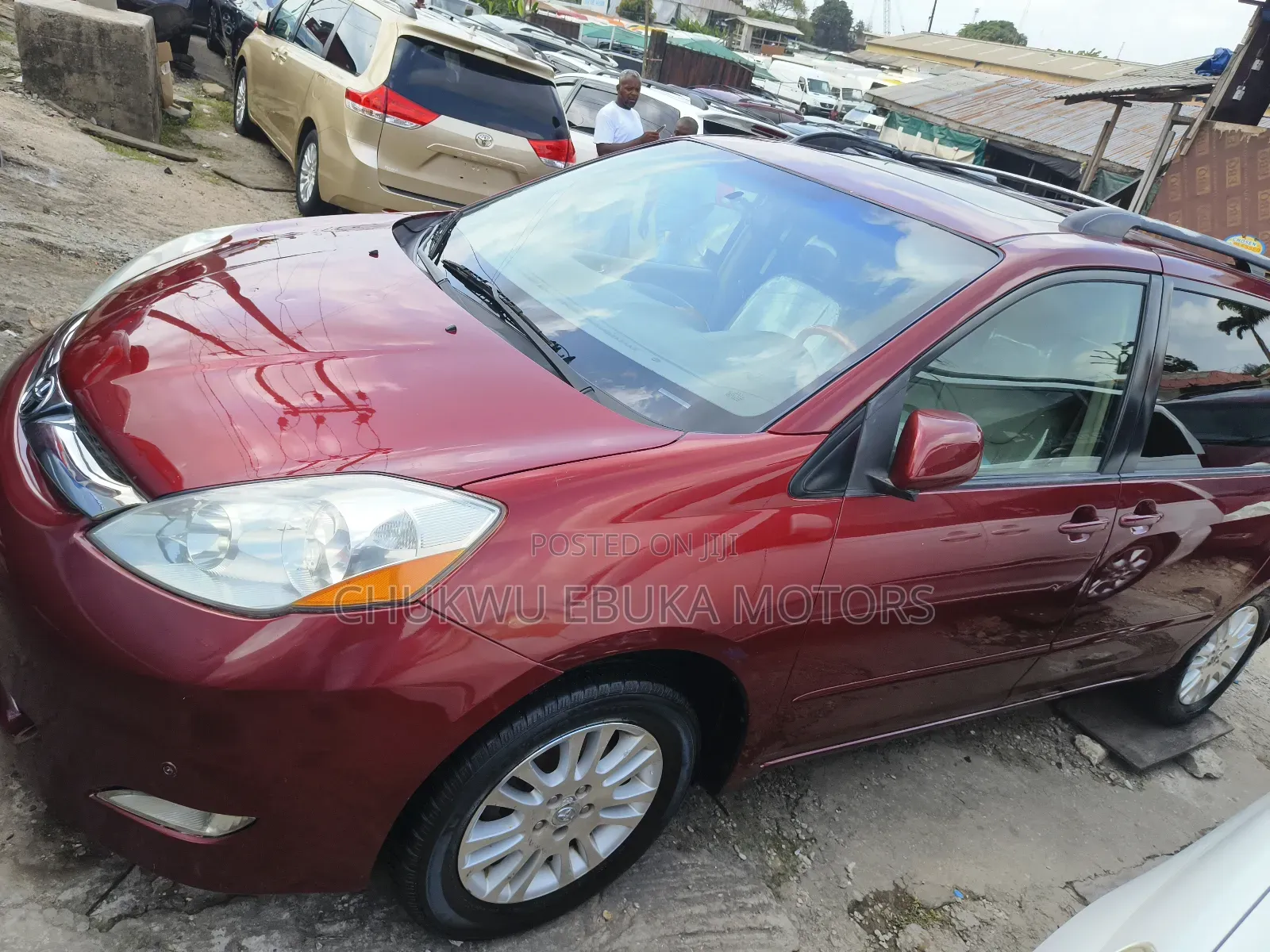 Toyota Sienna XLE Limited AWD 2009 Red