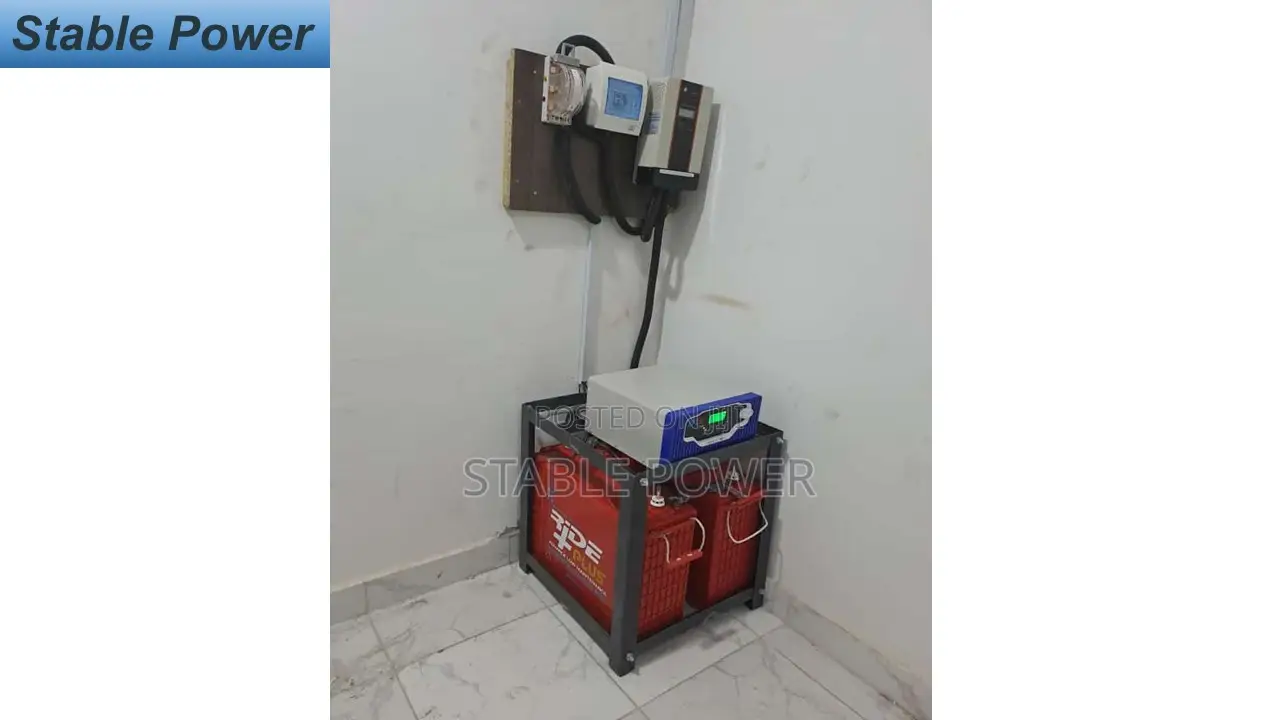 2kva Inverter With 2 Super Strong Battery Installation