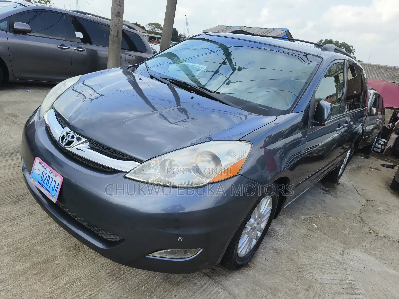 Toyota Sienna XLE Limited 2008 Gray