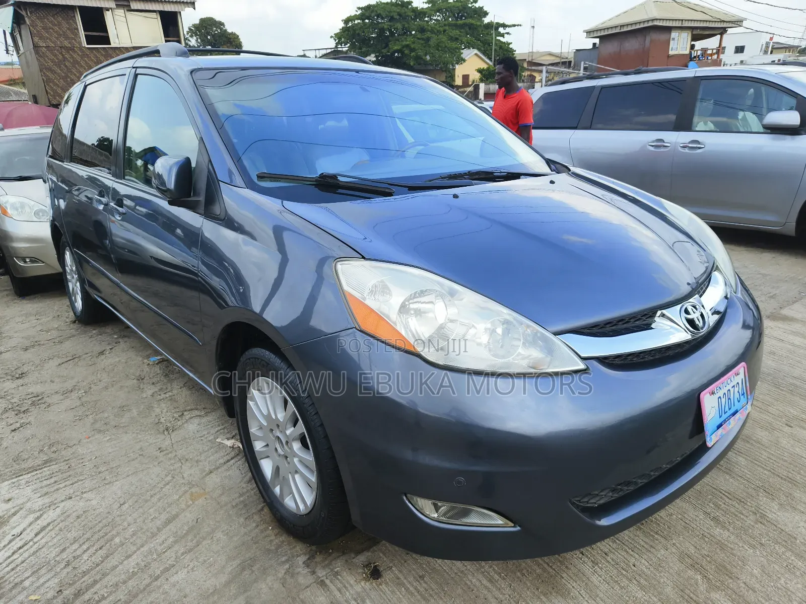 Toyota Sienna XLE Limited 2008 Gray
